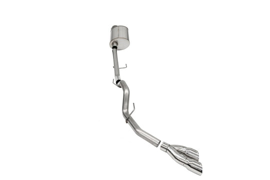 Corsa 2021-2025 Ford F-150 Regular Cab/ 8in Bed 5.0L V8 Sport Cat-Back Single Side Exit-Polished - 21154