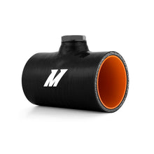 Load image into Gallery viewer, Mishimoto 2.5in Black Silicone Coupler w/ 1/8in NPT Bung - MMCP-25NPTBK