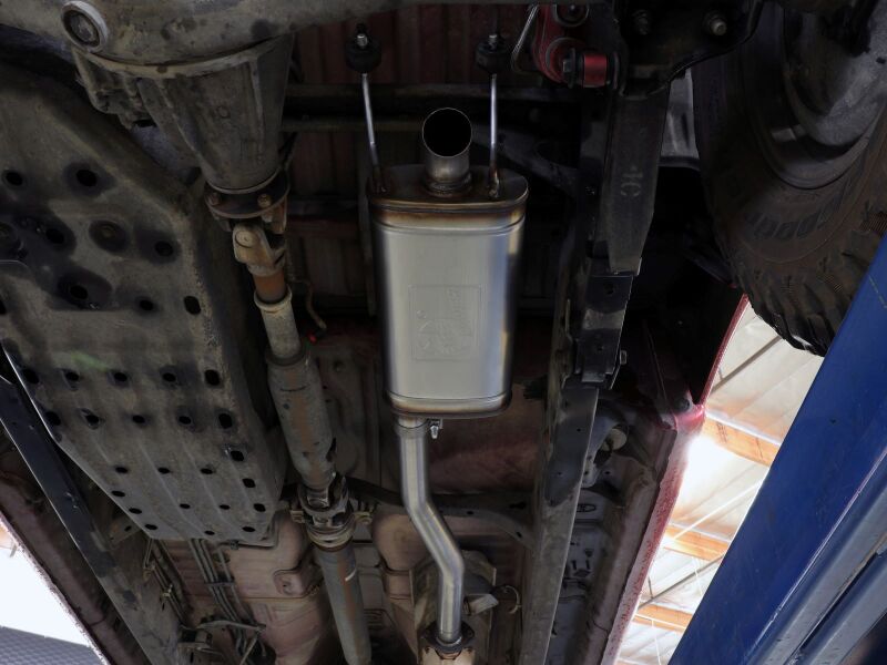 aFe ROCK BASHER 2.5in 409 SS Cat-Back Exhaust - 99-04 Toyota Tacoma L4-2.4L / V6-3.4L - 49-46049