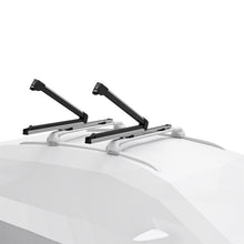 Load image into Gallery viewer, Thule SnowPack Extender Slide-out Ski/Snowboard Rack (Up to 6 Pair Skis/4 Snowboards) - Black/Silver - 732501