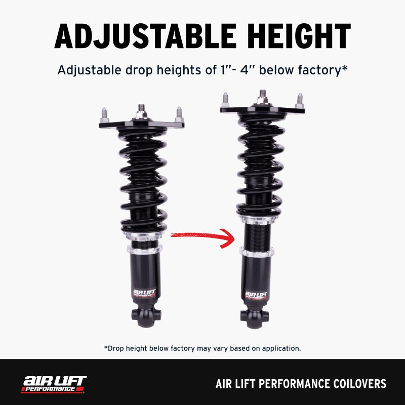 Air Lift Performance 15-19 BMW 3-Series / 15-20 BMW 4-Series Coilover Kit - 79021