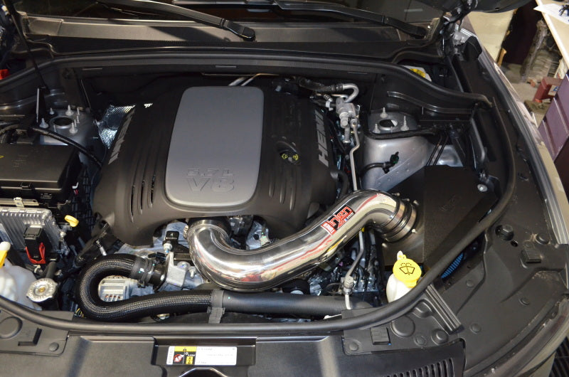Injen 14-20 Dodge Durango R/T 5.7L V8 Wrinkle Black Power-Flow Air Intake System - PF5022WB