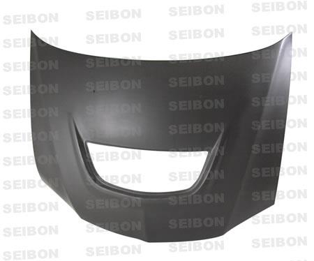 Seibon 03-07 Mitsubishi Evo 8/9 OEM-DRY Carbon Fiber Hood - HD0305MITEVO8-OE-DRY