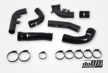 Load image into Gallery viewer, do88 Toyota Yaris GR Pressure Pipes for do88 Intercooler Black Hoses - TR-350-S-DO88