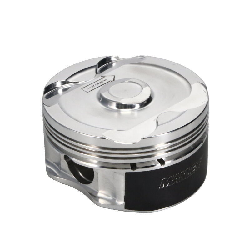 Manley 2018+ Ford Coyote 5.0L DOHC -6cc Dish 3.662in Bore 10:1 CR Extreme Duty Platinum Piston Set - 595700CE-8