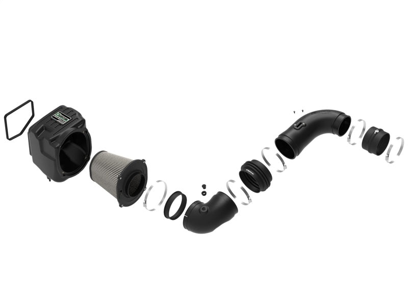 aFe Quantum Pro DRY S Cold Air Intake System 08-10 GM/Chevy Duramax V8-6.6L LMM - Dry - 53-10005D