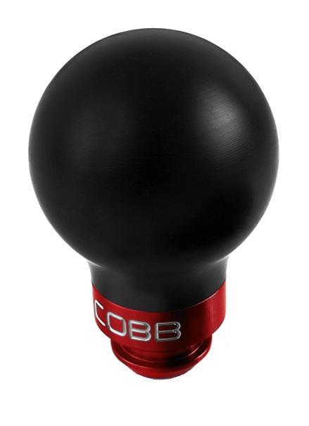 Cobb Subaru 6-Speed COBB Shift Knob - Black w/Race Red Collar (Non-Weighted) - 213350-RD