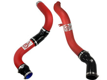 Load image into Gallery viewer, aFe Bladerunner 3in Red Intercooler Hot and Cold Side Tubes 14-15 Dodge Ram 1500 EcoDiesel V6 3.0L - 46-20174-R