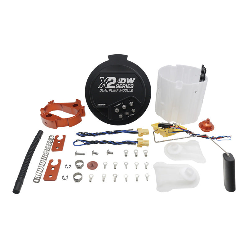 DeatschWerks 2006+ Hemi / 08-21 Challenger / 06-19 Charger X2 Series Fuel Pump Module w/o Pumps - 9-000-7060