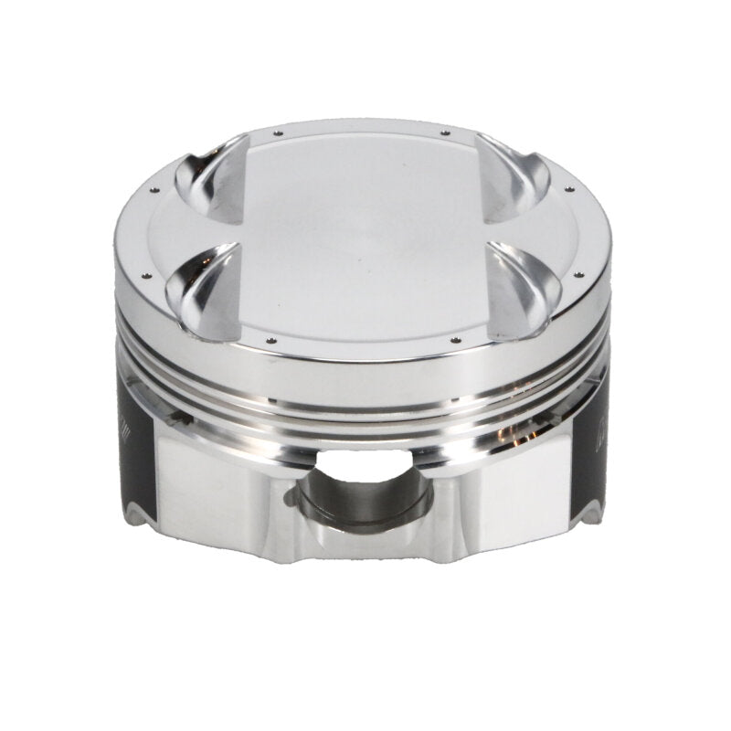 Manley Mitsubishi 4B11 86.5mm Bore 10.0:1 CR -3.5cc Dish Turbo Tuff Piston Set w/ Rings - 624305CE-4