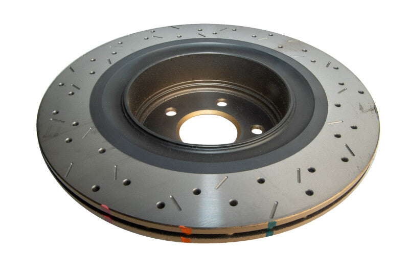 DBA 09-20 Nissan 370Z (w/Sport Perf Brakes) Rear 4000 Series Drilled & Slotted Rotor - DBA42315XS