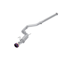 Load image into Gallery viewer, MBRP 2022 Subaru WRX 2.4L 3in Cat Back 5in OD w/ Single Burnt Tip - T304 - S48093BE