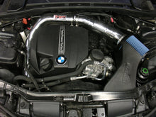 Load image into Gallery viewer, Injen 11 BMW E82 135i (N55) Turbo/E90 335i Wrinkle Black Tuned Air Intake w/ MR Tech, Air Fusion - SP1126WB