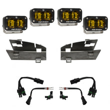 Load image into Gallery viewer, Baja Designs 19-22 Dodge RAM 1500 Rebel / 21-22 1500 TRX S2 SAE Dual Fog Pocket Light Kit - Amber - 448169