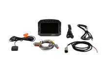 Load image into Gallery viewer, AEM CD-5LG Carbon Logging Digital Dash Display w/ Internal 10Hz GPS &amp; Antenna - 30-5603