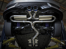 Load image into Gallery viewer, aFe Takeda 3in 304 SS Cat-Back Exhaust System w/ Blue Tips 2017 Honda Civic Si I4 1.5L (t) - 49-36618-L