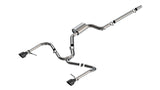 Borla 22-25 Volkswagen Jetta GLI S-type Cat-Back Exhaust w/ 5in Black Chrome Tips - 141033BC
