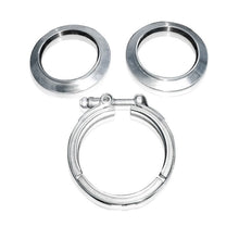 Load image into Gallery viewer, Stainless Works V Band SS Coupling Kit for 3in tubing - VBC3