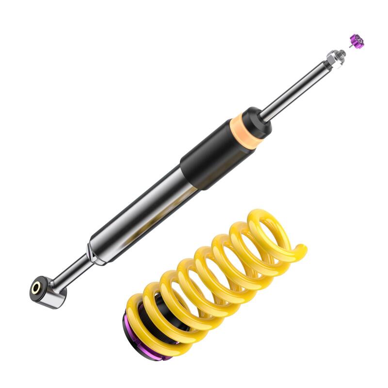 KW Coilover Kit V3 Maserati Ghibli (M156) with Skyhook suspension 2WD w EDC - 35243011