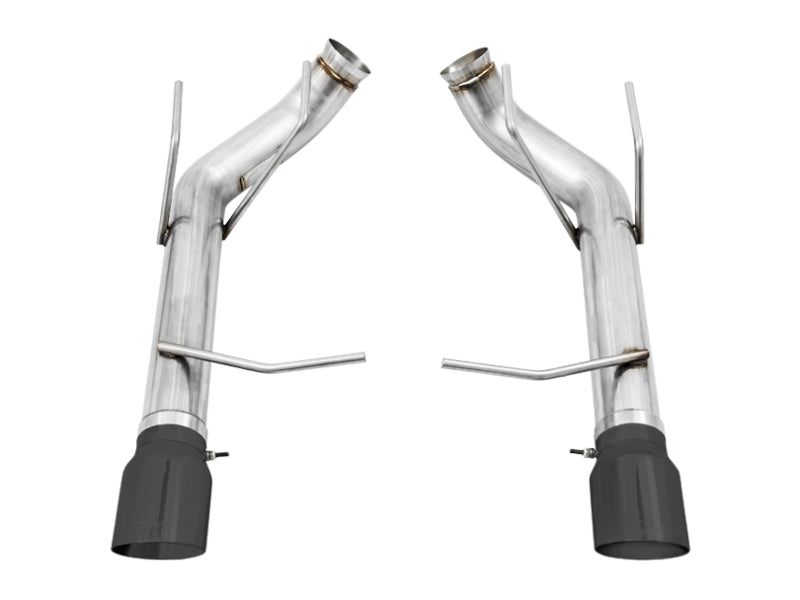 AWE Tuning S197 Mustang GT Axle-Back Exhaust - Track Edition (Diamond Black Tips) - 3020-33044