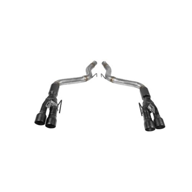 Flowmaster 18-23 Mustang 5.0L Outlaw Axle-Back Exhaust System - Black Tips(w/Valves) - 817824