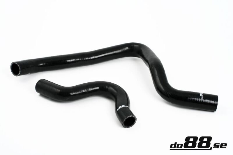 do88 Volvo 850/S70/V70 Turbo 94-00 Coolant Hoses Black - DO88-KIT13S