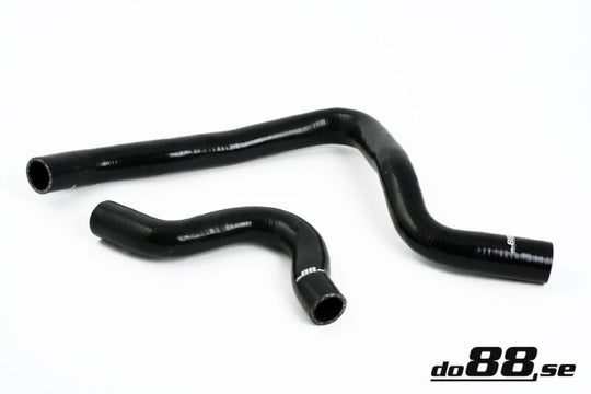 do88 Volvo 850/S70/V70 Turbo 94-00 Coolant Hoses Black - DO88-KIT13S