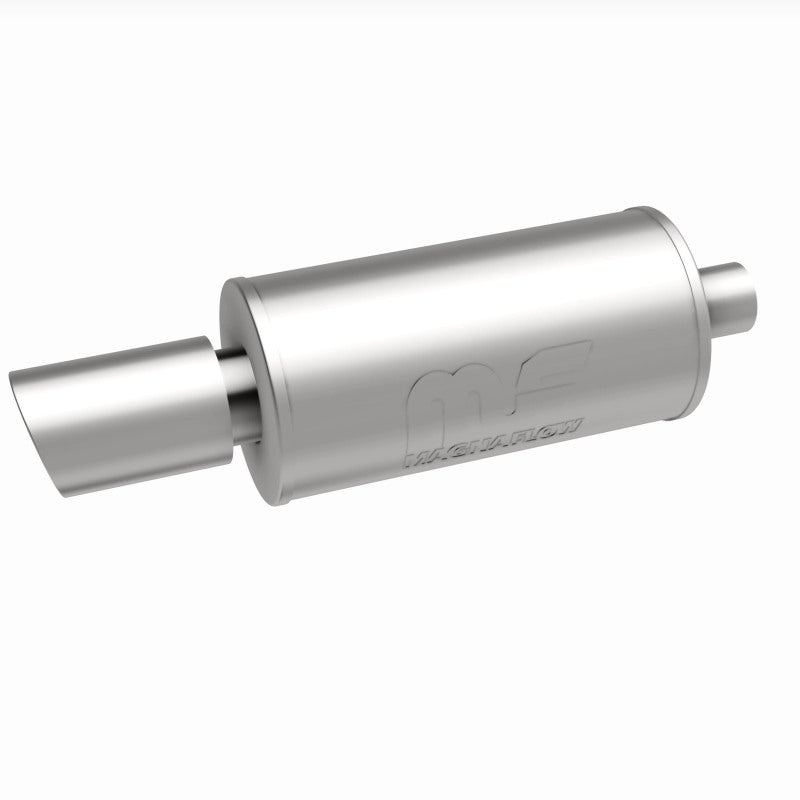MagnaFlow Muffler W/Tip Mag SS 14X7X7 2.25/4. - 14826