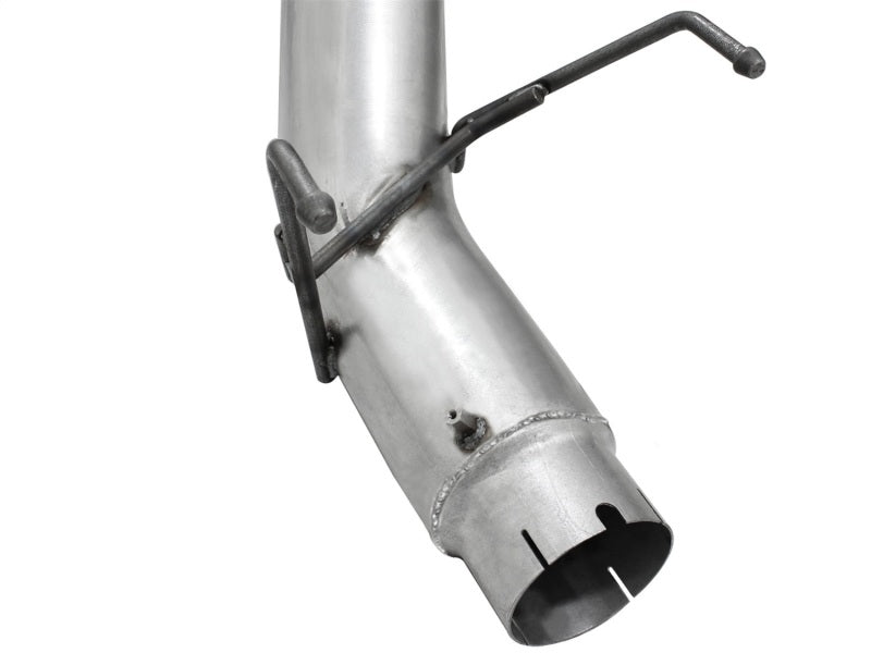 aFe MACHForce XP 5in DPF-Back SS Exht Dodge RAM 13-14 6.7L (td) Mega Cab w/ Polished Tip - 49-42039-P