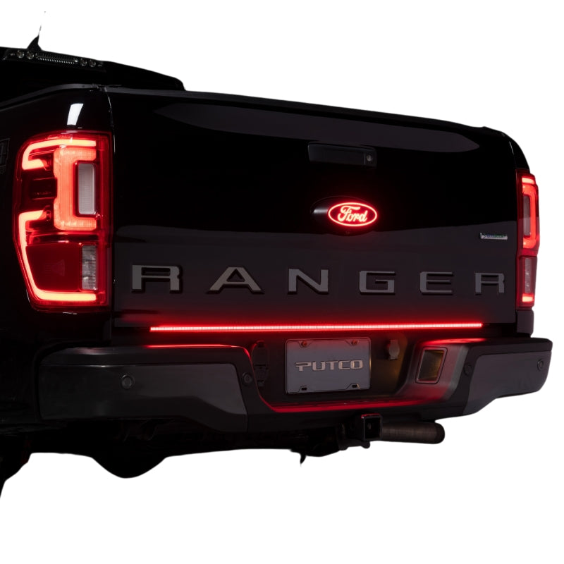 Putco 19-24 Ford Ranger 48In Direct Fit Blade Kit Tailgate Bars Equipped w Factory LED Taillamps - 760048-07