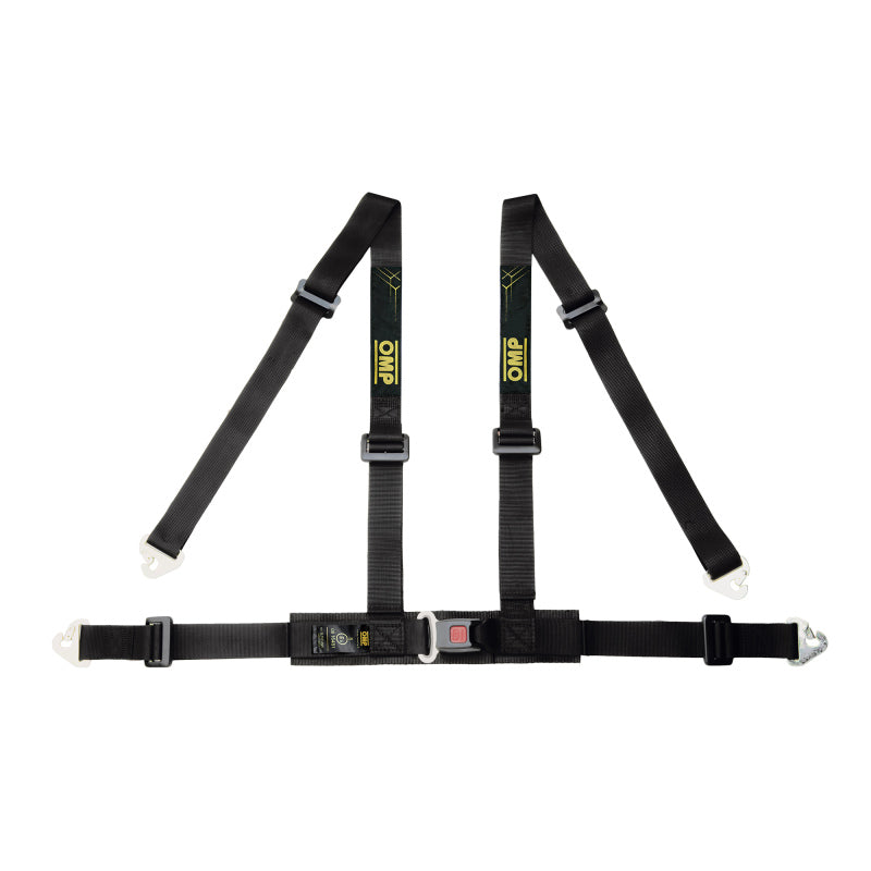 OMP 4 POINTS ECE HARNESS - ROAD 4M ECE 2208 BLACK - DA0-0507-B01-071