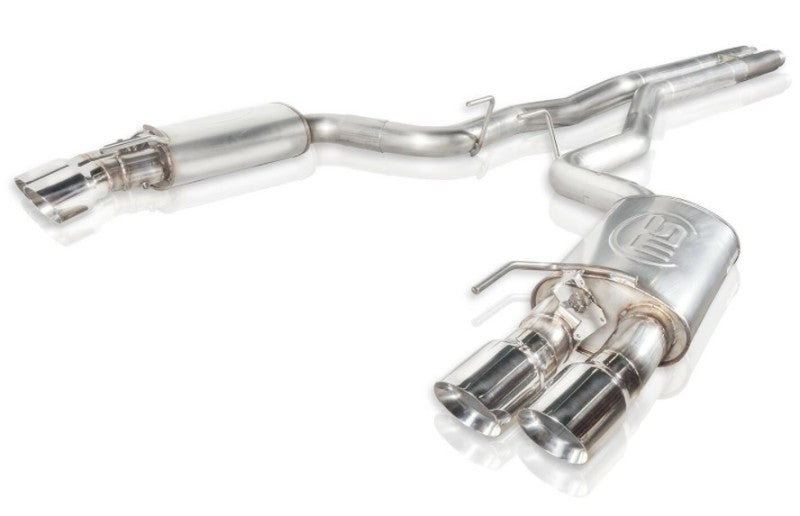 Stainless Works 18-20 Mustang GT 5.0 3in Legend Catback w/ X-Pipe - M18CBXPCL