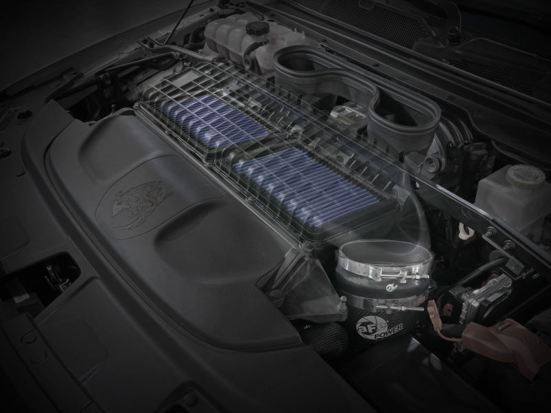aFe Super Stock Carbon Fiber Pro 5R Induction System 2021 RAM 1500 TRX V8-6.2L SC - 55-10014RC