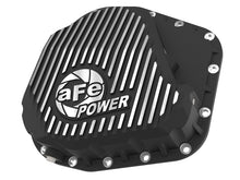 Load image into Gallery viewer, aFe POWER Pro Series Rear Diff Cover Black w/ Machined Fins Ford F-250/350 23-26 (Sterling 11.6) - 46-71490B