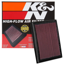Load image into Gallery viewer, K&amp;N 2016 Nissan Titan XD V8-5.0L Replacement Drop In Air Filter - 33-5048
