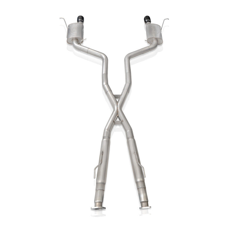Stainless Works 11-20 Dodge Durango 5.7L 3in Legend Catback w/4in Black Tips - DUR11CBL-B