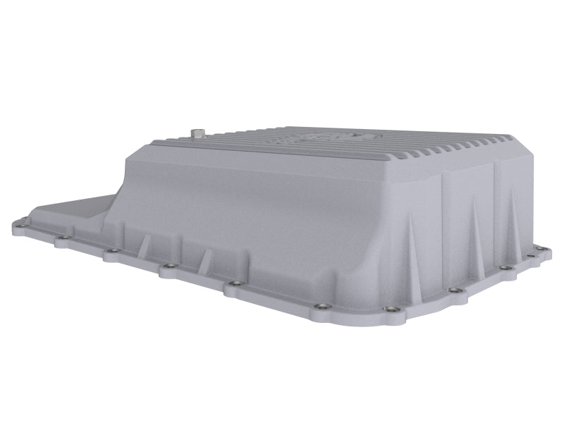 aFe 20-21 Ford Truck w/ 10R140 Transmission Pan Raw POWER Street Series w/ Machined Fins - 46-71220A