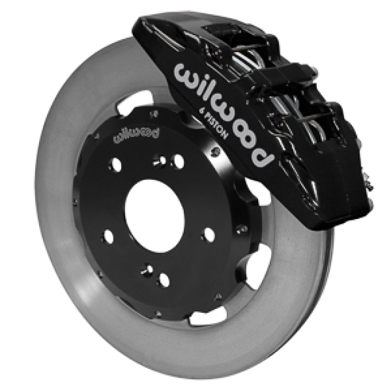 Wilwood 03-11 Honda Element / 02-06 Acura RSX Dynapro 12.19x0.81 Dynapro Front BBK - Black - 140-17519