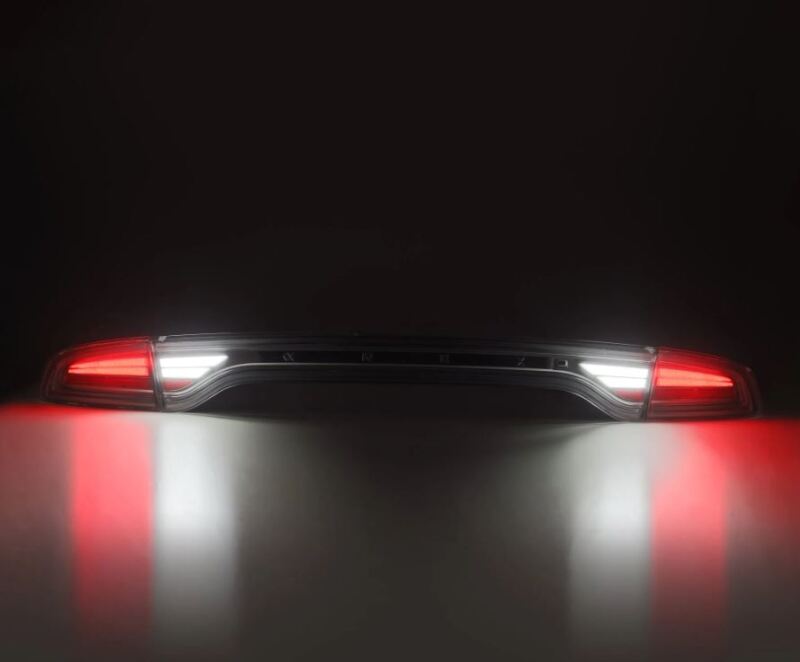 AlphaRex 15-23 Dodge Charger NOVA-Series Prismatic LED Tail Lights Chrome - 642030