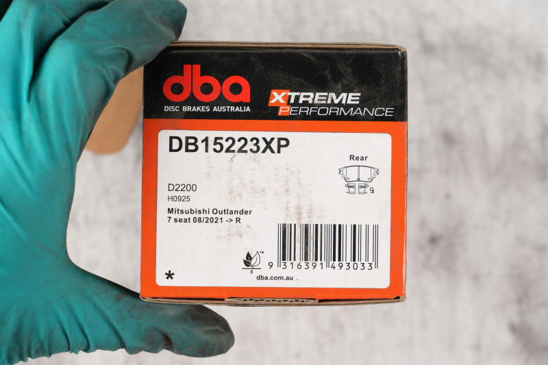 DBA 19-24 Nissan Altima (w/Electronic Parking Brake) XP Performance Rear Brake Pads - DB15223XP