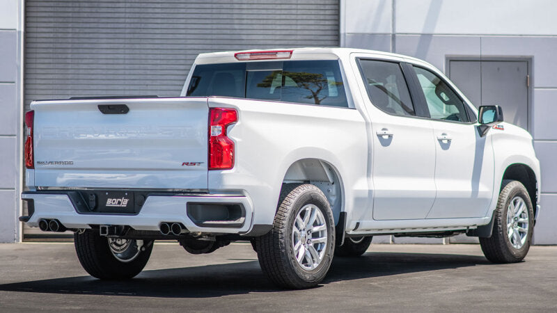Borla 2024 Chevy Silverado 1500 6.2L V8 ATAK Catback Exhaust w/ Simulator - Black Chrome - 140997BC