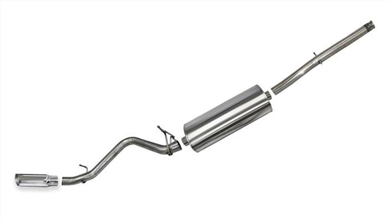 Corsa 14-19 Chevy Silverado Crew Cab/Short Bed 1500 5.3L V8 Sport Cat Back Single Side Exhaust Exit - 24873