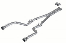 Load image into Gallery viewer, MBRP 17-21 Charger 5.7L/6.2L/6.4L 3in Race Profile Cat-Back w/ Dual Tips Aluminized Steel Exhaust - S7118AL