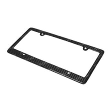 Load image into Gallery viewer, Seibon Carbon Fiber License Plate Frame (4 holes) - CFLPF4