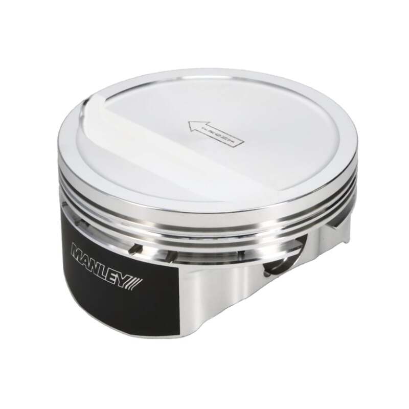 Manley Chevrolet LS Piston Set - 4.165in Bore 1.115in CH, -11.00 CC - 592440CE-8
