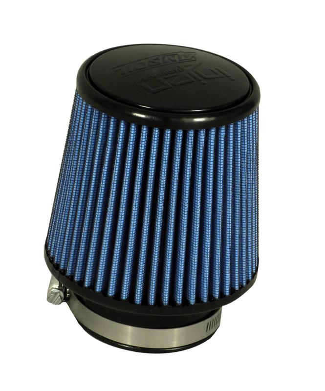 Injen AMSOIL Ea Nanofiber Dry Air Filter - 3 Filter 5 Base / 4 7/8 Tall / 4 Top - X-1020-BB