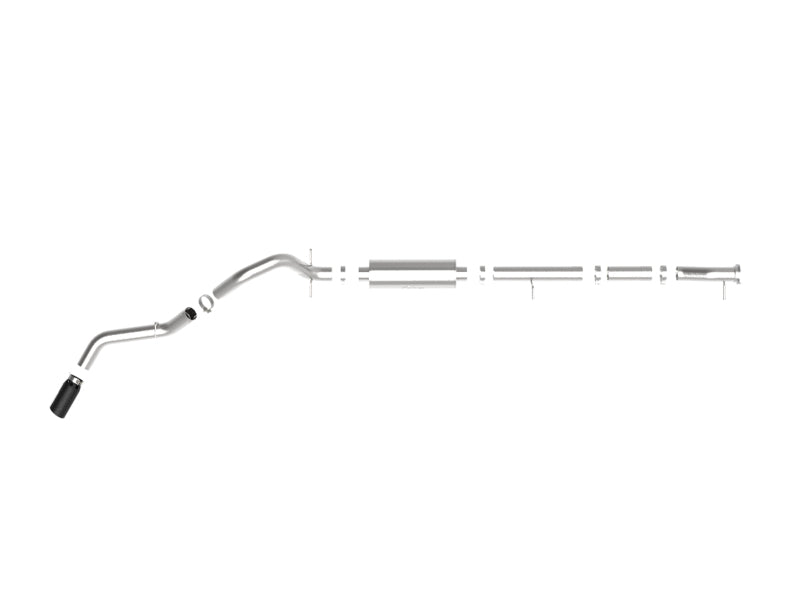 aFe Apollo GT Series 4in 409SS Cat-Back 20-21 GM 2500/3500HD V8-6.6L L8T - Black Tip - 49-44123-B