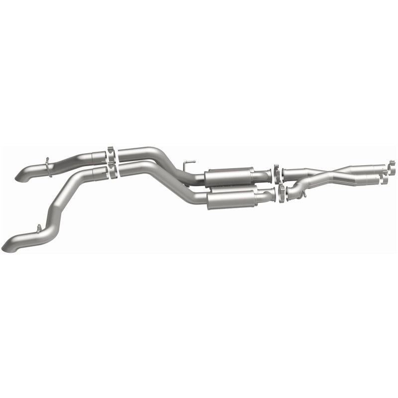 MagnaFlow Cat-Back 2021 Jeep Wrangler 6.4L Rock Crawler Series Dual Exit Stainless Exhaust - 19582