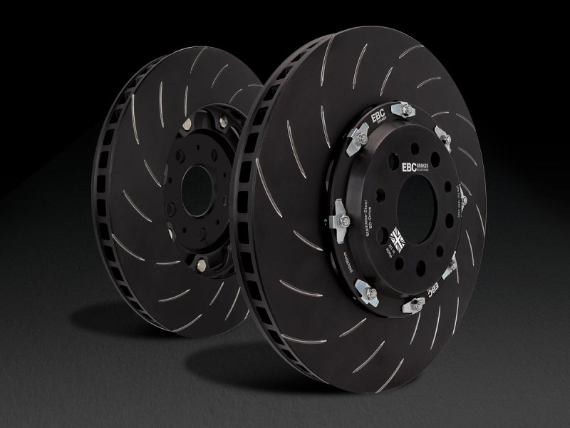 EBC 2018+ Jeep Grand Cherokee Trackhawk Yellowstuff Pads and 2pc Floating Rotors - Front - S26KF1037
