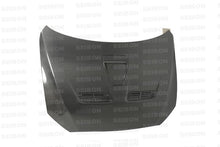 Load image into Gallery viewer, Seibon 08-12 Mitsubishi Evo X OEM style Carbon Fiber Hood - HD0809MITEVOX-OE